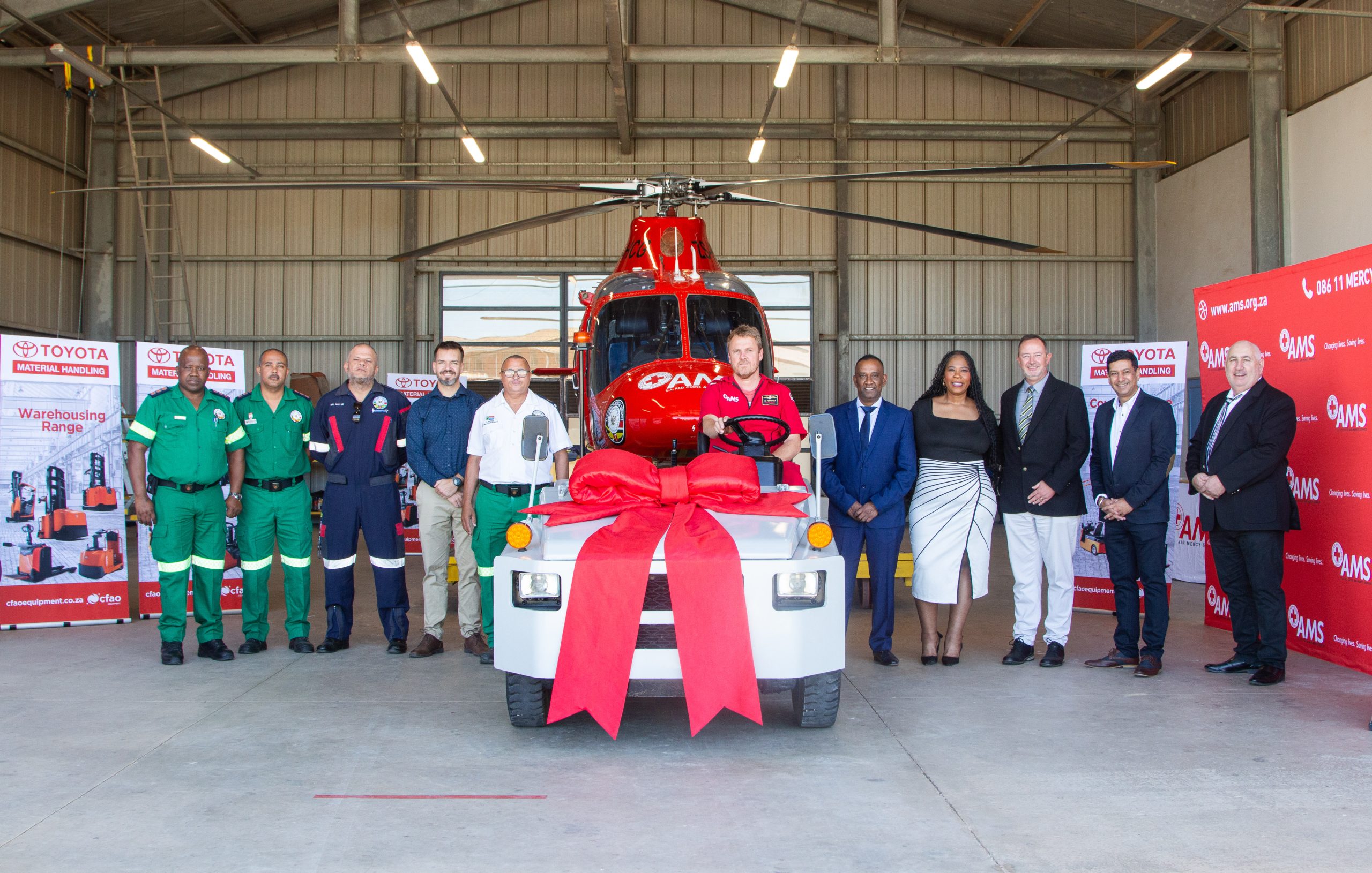 Thank you, CFAO Equipment SA For Helping Us Save Lives