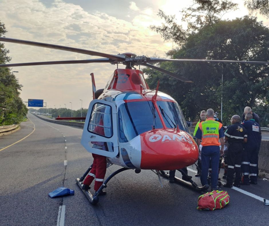 Patient in Critical Condition Airlifted
